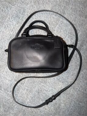 Coach | Bags | Coach Fuchsia Pink Brown Turn Lock Legacy Mini